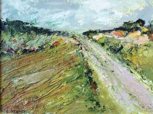 Keeney Christy 1958,Back Road to Muckish,Gormleys Art Auctions GB 2023-12-05
