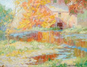 KEFFER Frances 1881-1953,The Red Mill,1922,Jackson's US 2017-12-06