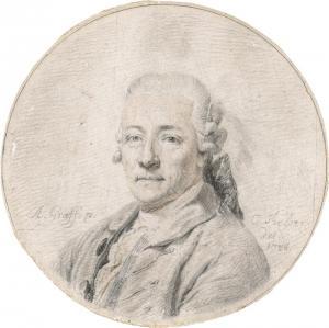 KEHRER Karl Christian 1755-1833,Portrait eines Mannes,1788,Galerie Bassenge DE 2023-11-30