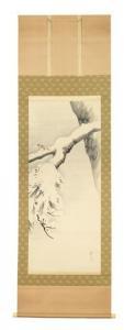 Keibun Matsumura 1779-1843,Sparrow Perched on Snow-laden Pine,19th century,Bonhams GB 2020-12-11