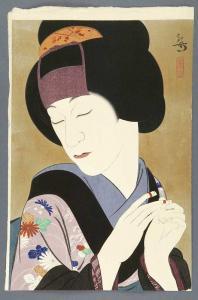 keigetu,Woman profile,New Art Est-Ouest Auctions JP 2008-10-11