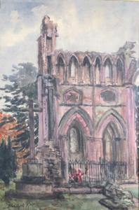 KEIR Bridget 1883-1954,Abadía gótica,Goya Subastas ES 2020-09-17