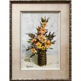 KEIRSTEAD James Lorimer 1932-2020,ORANGE ARRANGEMENT IN THE BUMBLE BEE VASE,Waddington's 2023-12-14