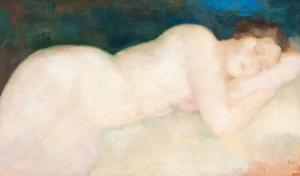 KELDER Toon 1894-1973,Reclining Nude,AAG - Art & Antiques Group NL 2023-06-19