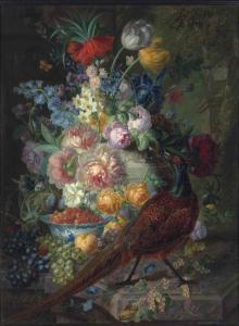 keldermann jan,An arrangement of tulips, roses, irises, narcissus,1778,Christie's 2014-04-16
