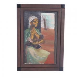 KELLER Charles 1914-1978,mother and child,Ripley Auctions US 2023-04-29