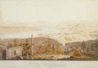 KELLER Heinrich Ludwig 1778-1862,Vue du Mont Albis vers le Lac de Zurich,1810,Fischer CH 2016-06-15