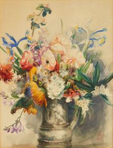 KELLER Henry George 1870-1949,Floral Still-Life,Rachel Davis US 2024-02-10
