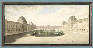 KELLER P,Le Louvre et les Tuileries,1858,AuctionArt - Rémy Le Fur & Associés FR 2019-10-08