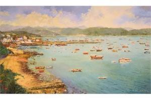 KELLER ROBERT 1889-1968,Hong Kong Harbour,Ewbank Auctions GB 2015-10-22