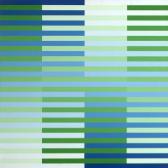 KELLER Roland 1947,Horizontal-vertikal, blau-grün. 1974,1974,Neumeister DE 2006-10-09