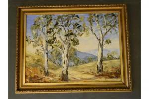 KELLERMEIER Jean,Outback landscape,Crow's Auction Gallery GB 2015-06-10