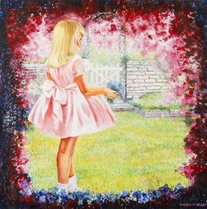 KELLEY Elizabeth,Girl in Pink Dress,Hindman US 2014-04-11