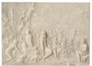 KELLNER Hendrick 1760-1780,A Feast of the Gods, en grisaille,Christie's GB 2007-10-31