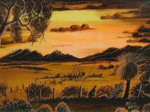 KELLY BELLA 1915-1994,Australian bush scene,Golding Young & Co. GB 2021-05-26