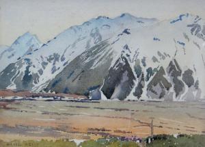 KELLY Cecil 1879-1954,Mt Wakefield, Tasman Valley,International Art Centre NZ 2016-08-24