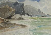 KELLY Charles Ed. Talbot 1896,Coastal Landscape,Adams IE 2010-06-28