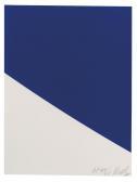 KELLY Ellsworth 1923-2015,Blue Curve,1999,Los Angeles Modern Auctions US 2018-02-25