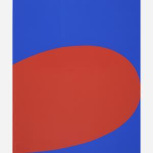 KELLY Ellsworth 1923-2015,Red/Blue, from Ten Works by Ten Painter,1964,Rago Arts and Auction Center 2018-05-05