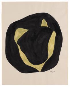 KELLY Ellsworth 1923-2015,Untitled (Black Variant),1960,Christie's GB 2024-04-23