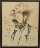 KELLY Emmett 1898-1979,Cartoon Drawing,California Auctioneers US 2017-06-18