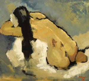 KELLY Frances 1908-2002,FEMALE NUDE,1956,Whyte's IE 2022-07-25