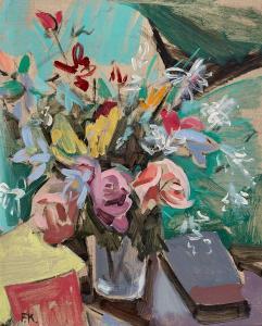 KELLY Frances 1908-2002,FLOWER PIECE,Whyte's IE 2021-05-31