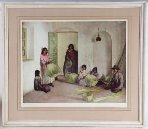 KELLY Gerald Festus 1879-1972,The Basket Makers Seville,Simon Chorley Art & Antiques GB 2019-07-23