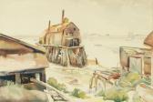 KELLY Grace V 1877-1950,Low Tide, Provincetown,Gray's Auctioneers US 2013-03-06