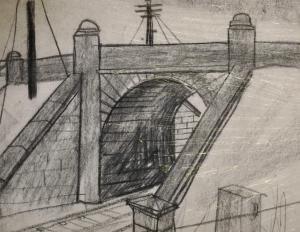 KELLY Percy 1918-1993,Railway Bridge,John Nicholson GB 2019-05-29