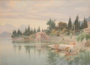 KELLY Robert George Talbot 1861-1934,Lake Como,1910,Duke & Son GB 2022-06-30