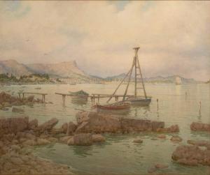 KELLY Robert George Talbot 1861-1934,Untitled seaside scene,Mallams GB 2023-01-11
