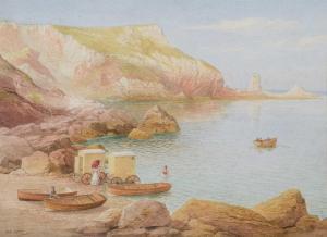 KELLY Samuel Edward 1862-1935,Beach scene with figures,Peter Wilson GB 2022-01-13