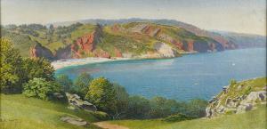 KELLY Samuel Edward 1862-1935,Oddicombe Beach,Bearnes Hampton & Littlewood GB 2024-01-16