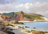 KELLY Samuel Edward 1862-1935,West Country Coastal View,Keys GB 2011-12-09