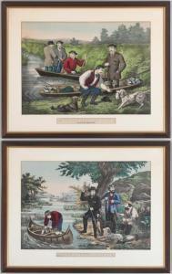 KELLY Thomas 1795-1841,American Hunting Scene,19th century,South Bay US 2021-07-31