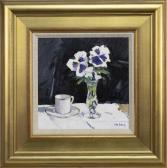 KELSEY Robert 1949,STILL LIFE WITH PANSIES,McTear's GB 2022-08-21