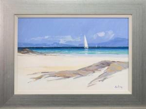 KELSEY Robert 1949,YACHT IN THE SOUND OF IONA,McTear's GB 2024-02-15