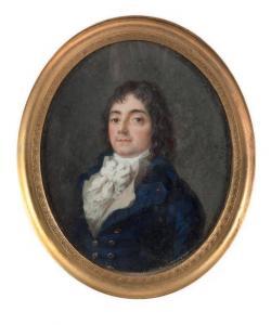 KEMAN GEORGES ANTOINE 1765-1830,Portrait d'homme,19th century,Aguttes FR 2018-05-29
