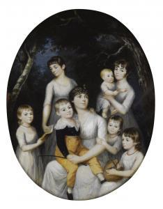 KEMAN GEORGES ANTOINE 1765-1830,PORTRAIT OF A FAMILY GROUP,Sotheby's GB 2011-07-07