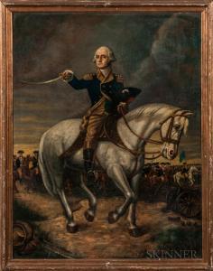 KEMMELMEYER Frederick,General Washington Reviewing the Troops at Trenton,Skinner 2018-08-12