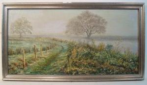 KEMP Judy 1986,A country landscape with river,Dickins GB 2009-09-12