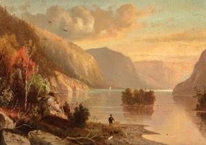 KEMPER Henry W 1833-1894,Mountainous Landscape,Neal Auction Company US 2019-09-15