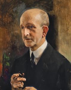 KEMPF HARTENKAMPF Gottlieb Theodor,Porträt von Rudolf Zückler,1919,Palais Dorotheum 2023-12-21
