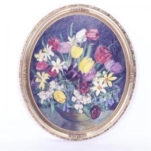 KEMPTON Elmira 1892-1971,Floral still life,Ripley Auctions US 2016-04-09