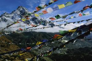 KENDRICK Robert M,Prayer Flags Fly over the Village of Khunde,2003,Christie's GB 2013-07-19