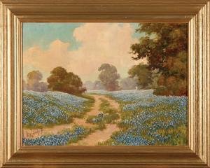 KENDRICK Will A 1889-1969,Bluebonnets,Neal Auction Company US 2019-09-15