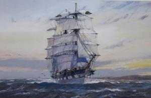 KENNEDY A.E 1900-1900,Tall mast sailing ship,1970,Cuttlestones GB 2017-03-02