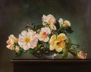KENNEDY Cecil 1905-1997,Late summer roses,Rosebery's GB 2019-02-12