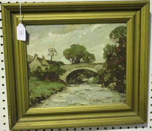 Kennedy Robert A,Currie Bridge,20th century,Tooveys Auction GB 2018-01-24